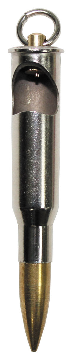 Breloc Cartuș Mosin Argintiu MFH - Calibru 7.62x54, Lungime 7.67cm