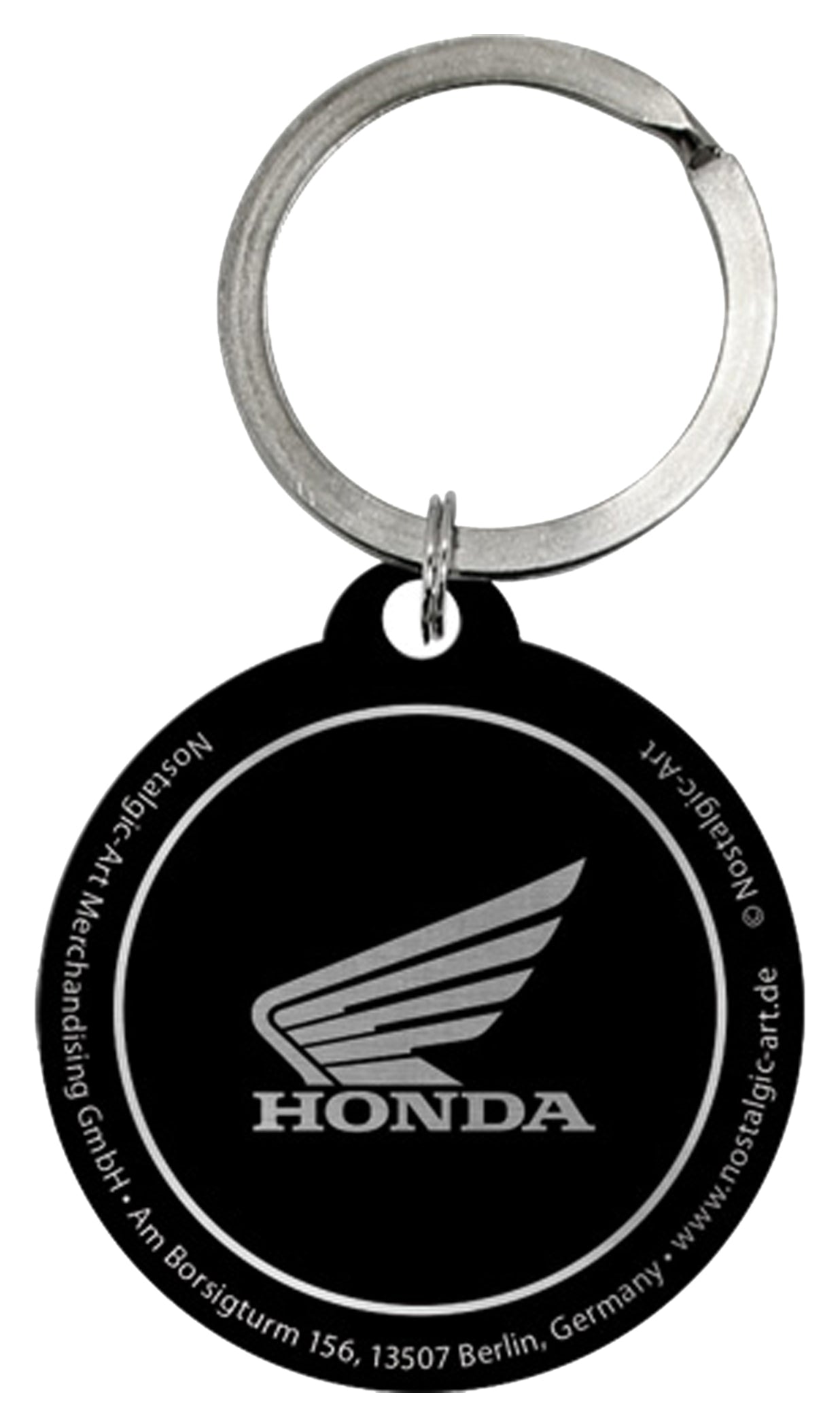 Breloc Chei Honda din Oțel Inoxidabil - Design Premium