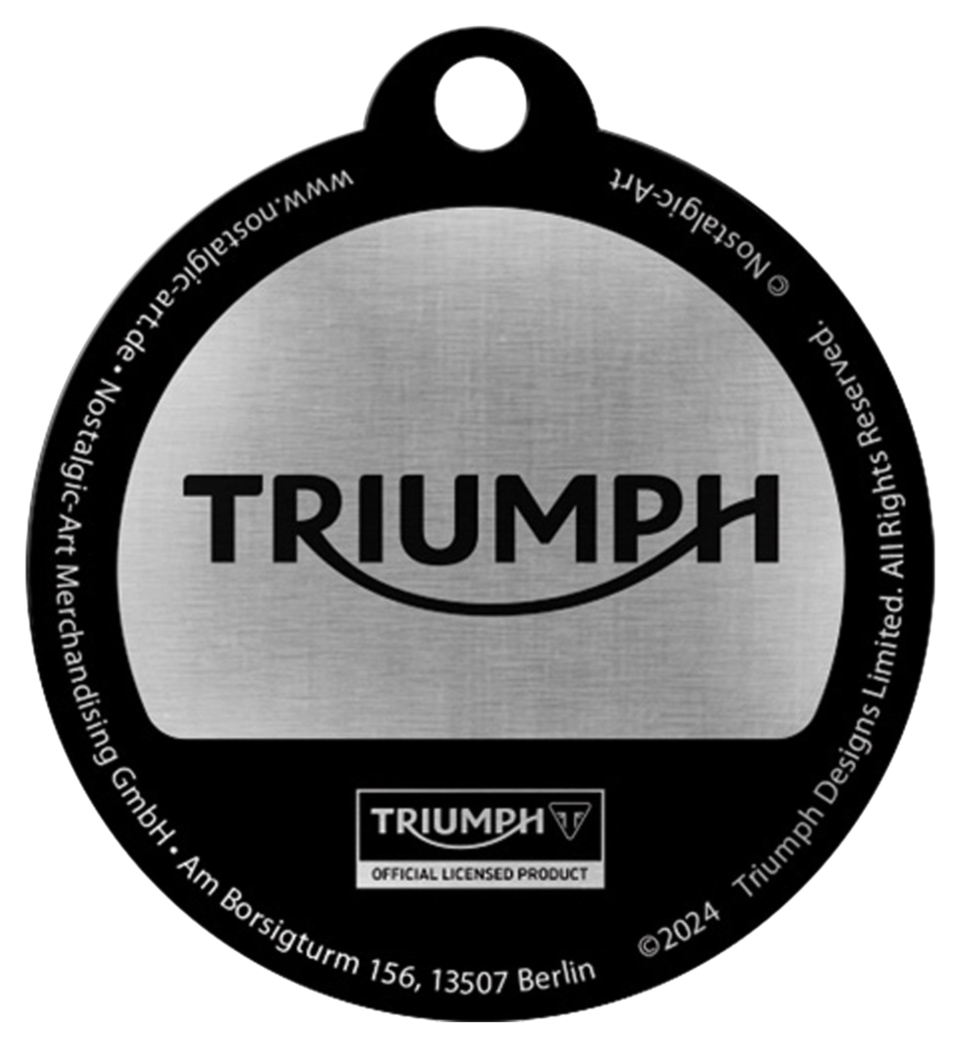 Breloc Chei Triumph din Oțel Inoxidabil - Design Elegant