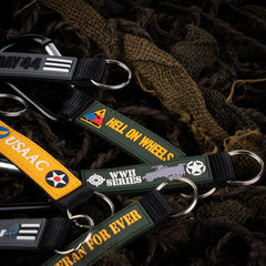 Breloc Karabiner Hell on Wheels #151 - Securitate Maximă pentru Chei