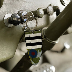 Breloc Metalic Spitfire Wing Metal #101 - Moștenire de Vânător Aerian