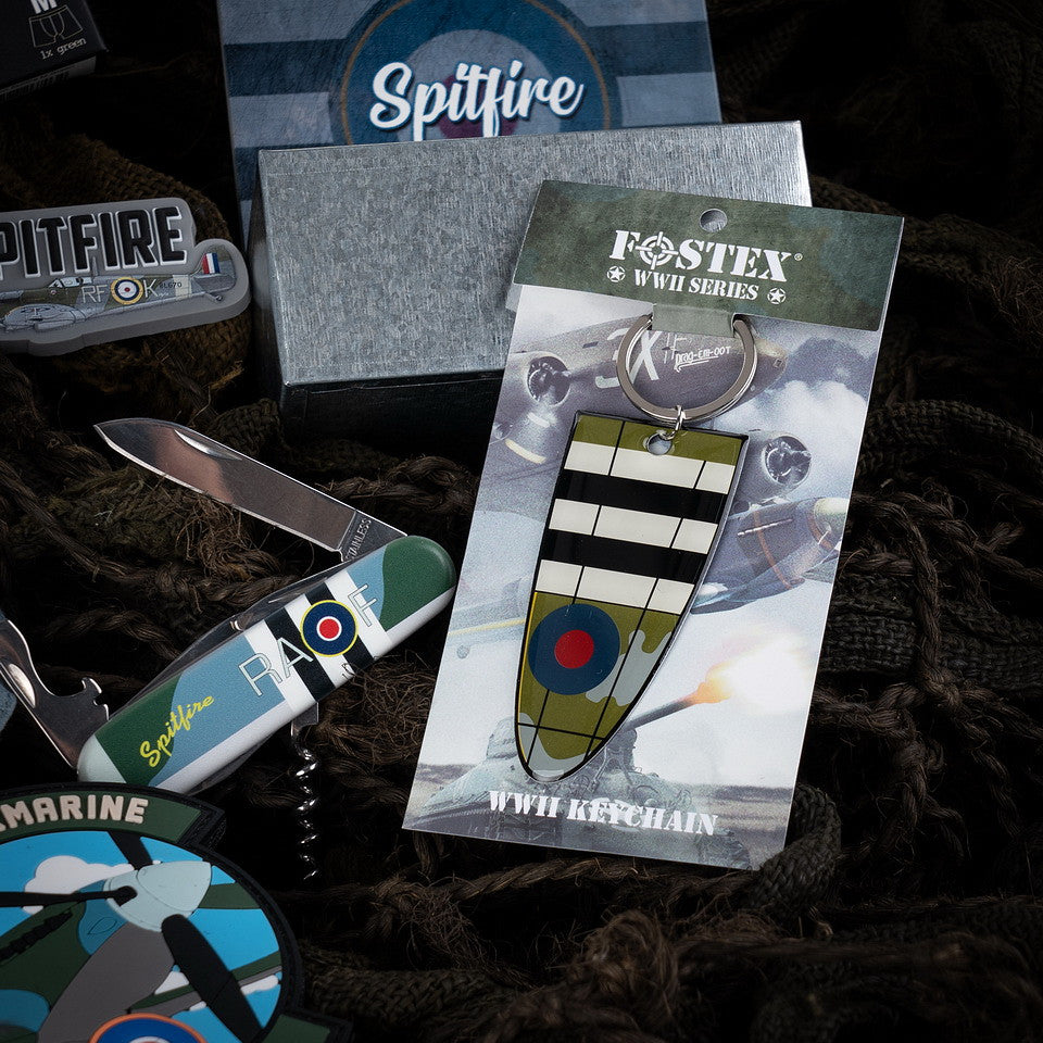 Breloc Metalic Spitfire Wing Metal #101 - Moștenire de Vânător Aerian