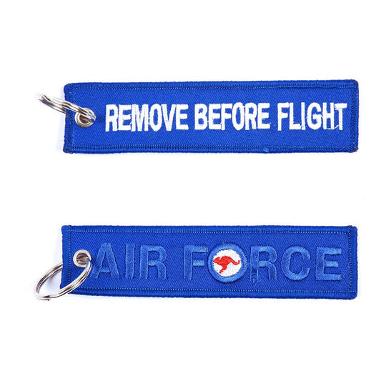 Breloc RBF Air Force Albastru #56 - Identitate Aereană Durabilă