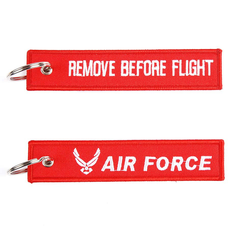 Breloc RBF Air Force Roșu - Spirit Tactic Autentic