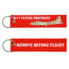 Breloc RBF + B17 Flying Fortress #77 Design Iconic - Autenticitate Aviatică