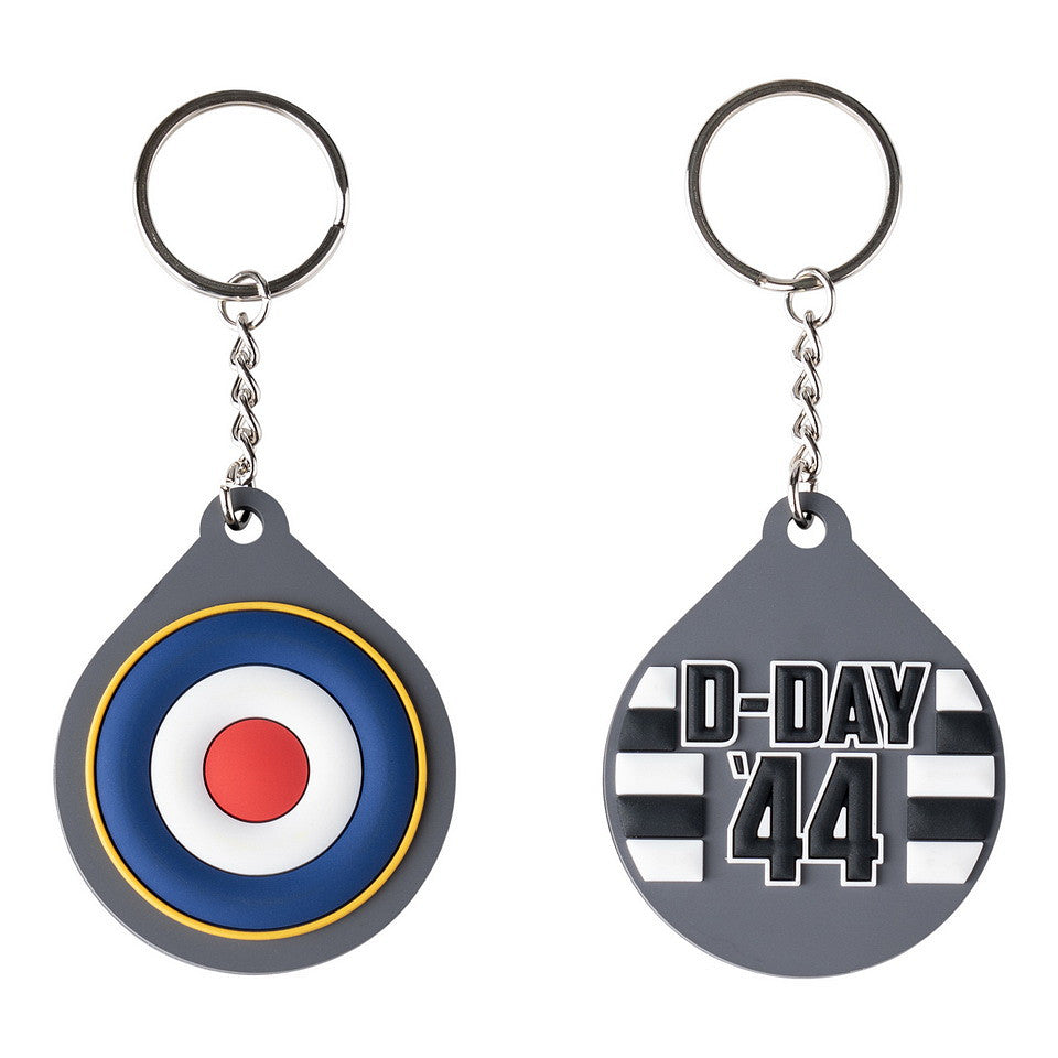 Breloc Sleutelhanger 3D PVC RAF Roundel D-Day 44 Fostex - Simbolul Curajului Aerian