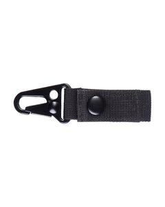 Breloc Tactic Mil-Tec – Polipropilenă, 2,5 x 7 cm, Negru