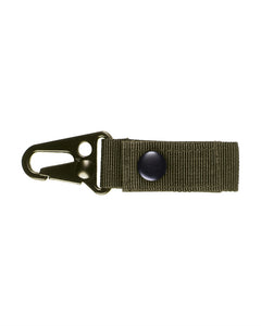 Breloc Tactic pentru Chei Mil-Tec – 7 cm, Polipropilenă, Oliv