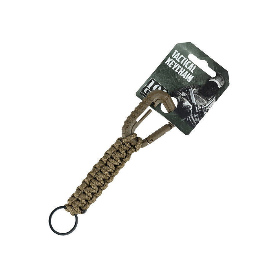 Breloc Tactical Paracord Coyote - Pregătire Esențială în Aventură