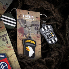 Brelog 3D PVC 101st Airborne D-Day Fostex - Simbolul Curajului