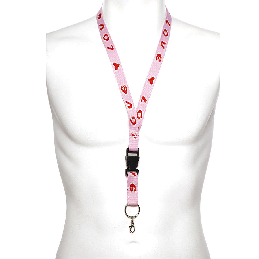 Bretea de Gât Neck-strap love Multi-Culoare - Echipament Sigur, Acces Rapid