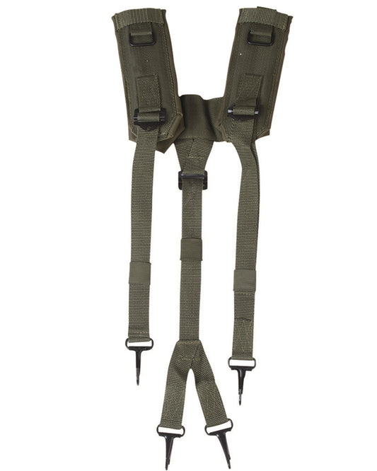 Bretele Mil-Tec US LC2 – 100% Poliester, Oliv
