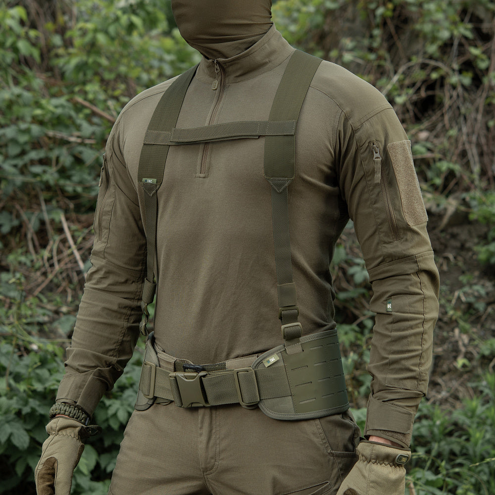 Bretele Tactice Elite M-Tac - Ranger Green, Confort și Stabilitate