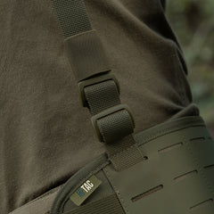 Bretele Tactice Elite M-Tac - Ranger Green, Confort și Stabilitate