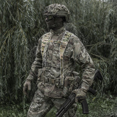 Bretele Tactice M-Tac Laser Cut Multicam - Suport Centură MOLLLE