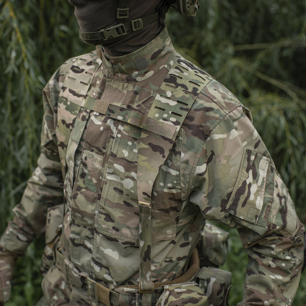Bretele Tactice M-Tac Laser Cut Multicam - Suport Centură MOLLLE