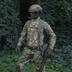 Bretele Tactice M-Tac Laser Cut - Ranger Green