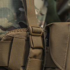 Bretele Tactice Sistem MOLLE M-Tac Laser Cut - Coyote