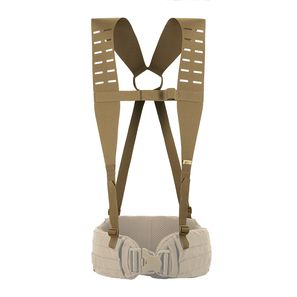 Bretele Tactice Sistem MOLLE M-Tac Laser Cut - Coyote