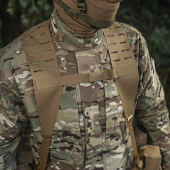 Bretele Tactice Sistem MOLLE M-Tac Laser Cut - Coyote
