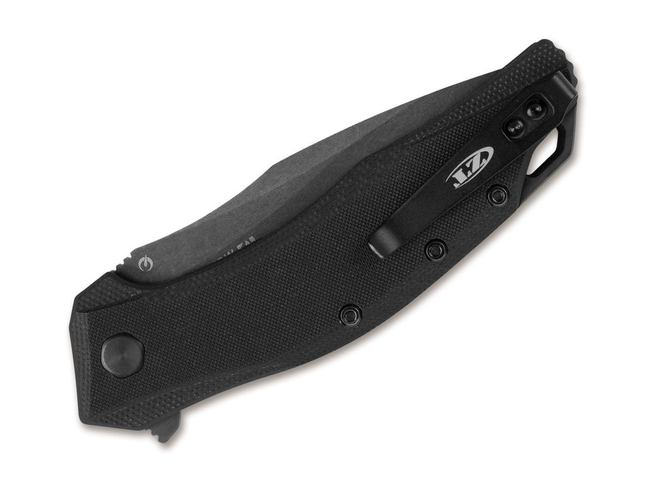 Briceag 0357BW All Black Zero Tolerance- Design Tactic, Lama CPM-20CV