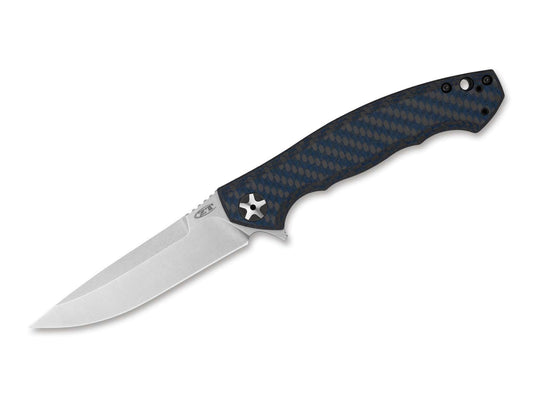 Briceag 0452BLUCF Zero Tolerance- Lama CPM MagnaCut, Maner Fibra Carbon
