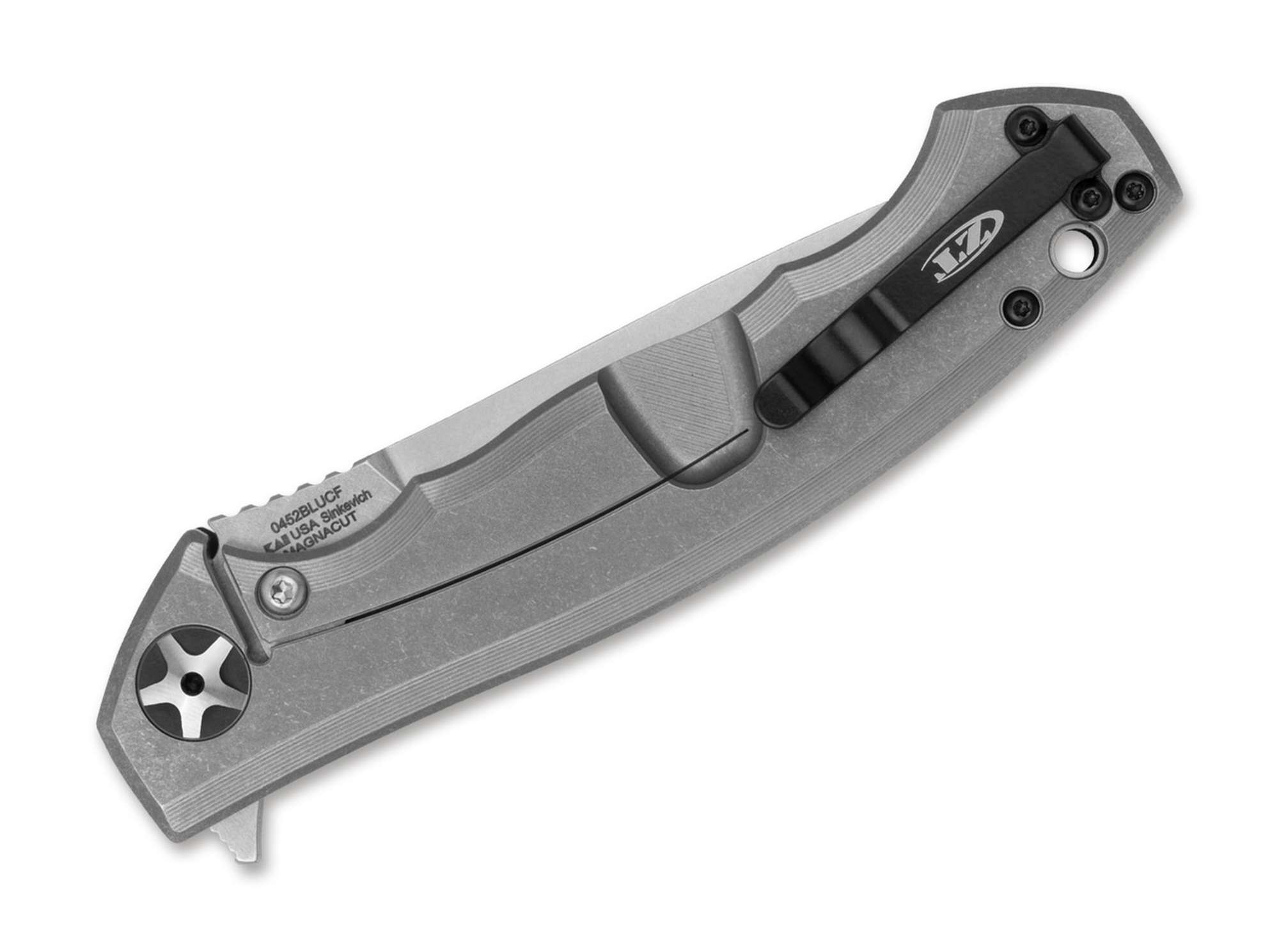 Briceag 0452BLUCF Zero Tolerance- Lama CPM MagnaCut, Maner Fibra Carbon