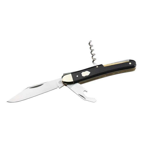 Briceag 3-piese Ebenholz Hartkopf-Solingen - Oțel 14110, Slipjoint
