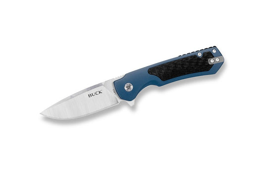 Briceag 714 STINGER Albastru Buck - Oțel D2, Framelock, Aluminiu