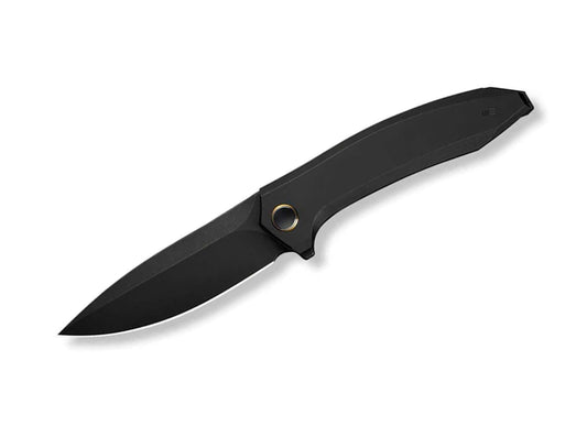 Briceag Acuminal Vanax Titanium All Black WE Knife- Utilizare EDC, Mecanism Flipper