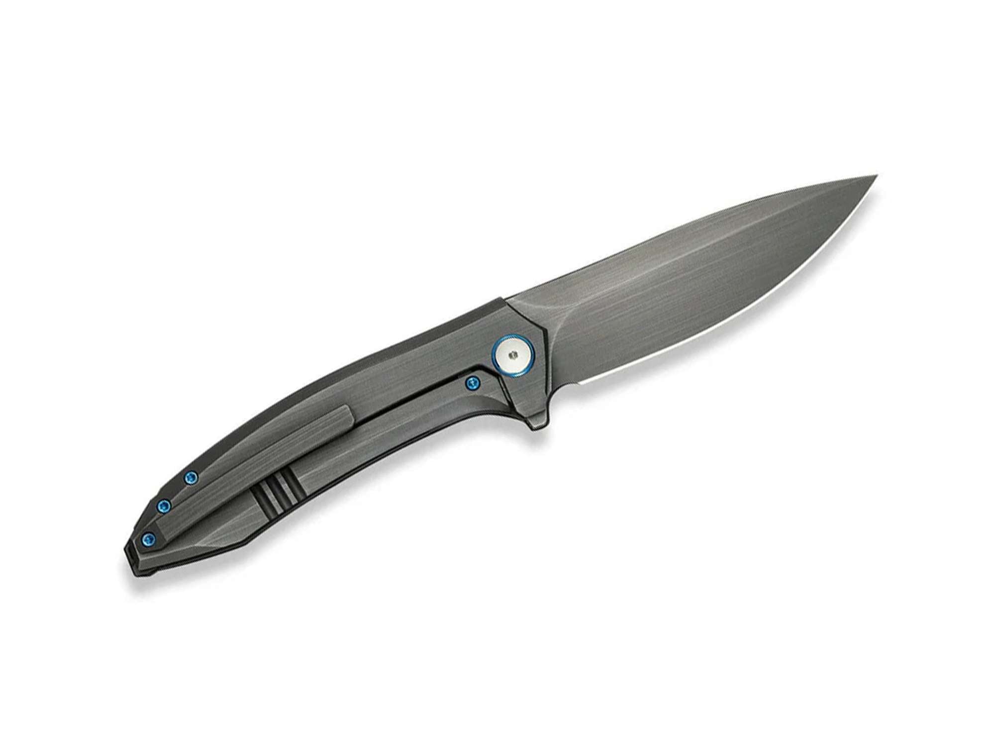 Briceag Acuminal Vanax Titanium Dark Gray WE Knife- Lama Vanax, Maner Titan Gri