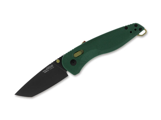 Briceag Aegis AT Tanto Forest & Moss SOG- Lama D2 Robusta, Maner GRN Verde