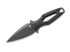 Briceag Aka G10 Black DP Fox Knives- Maner G10 Anti-alunecare, Design Tactic