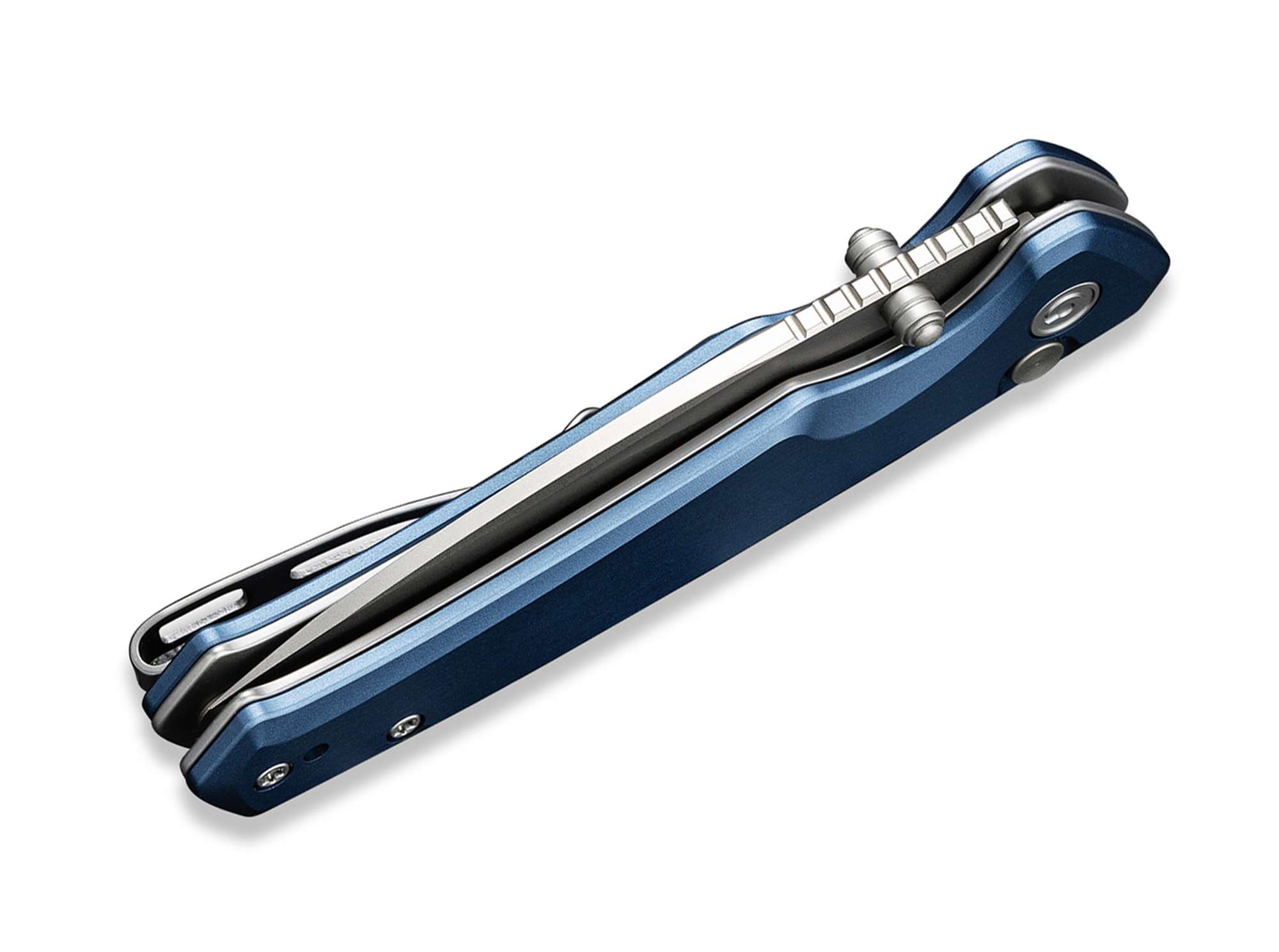 Briceag Altus Aluminum Blue CIVIVI- Maner Aluminiu Albastru, Lama Nitro-V