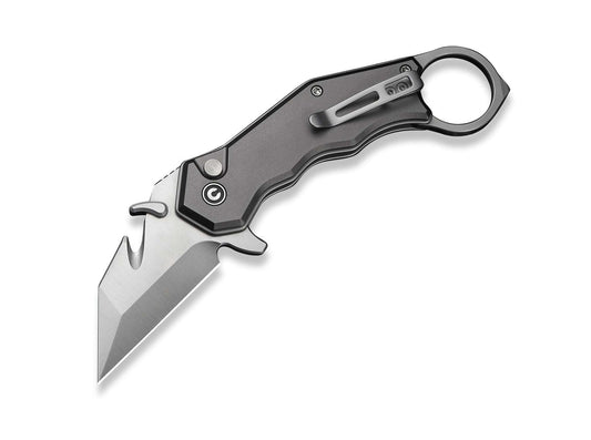 Briceag Amaroq Nitro-V Gray Aluminum CIVIVI- Cu Guthook, Inel Spargator de Geam