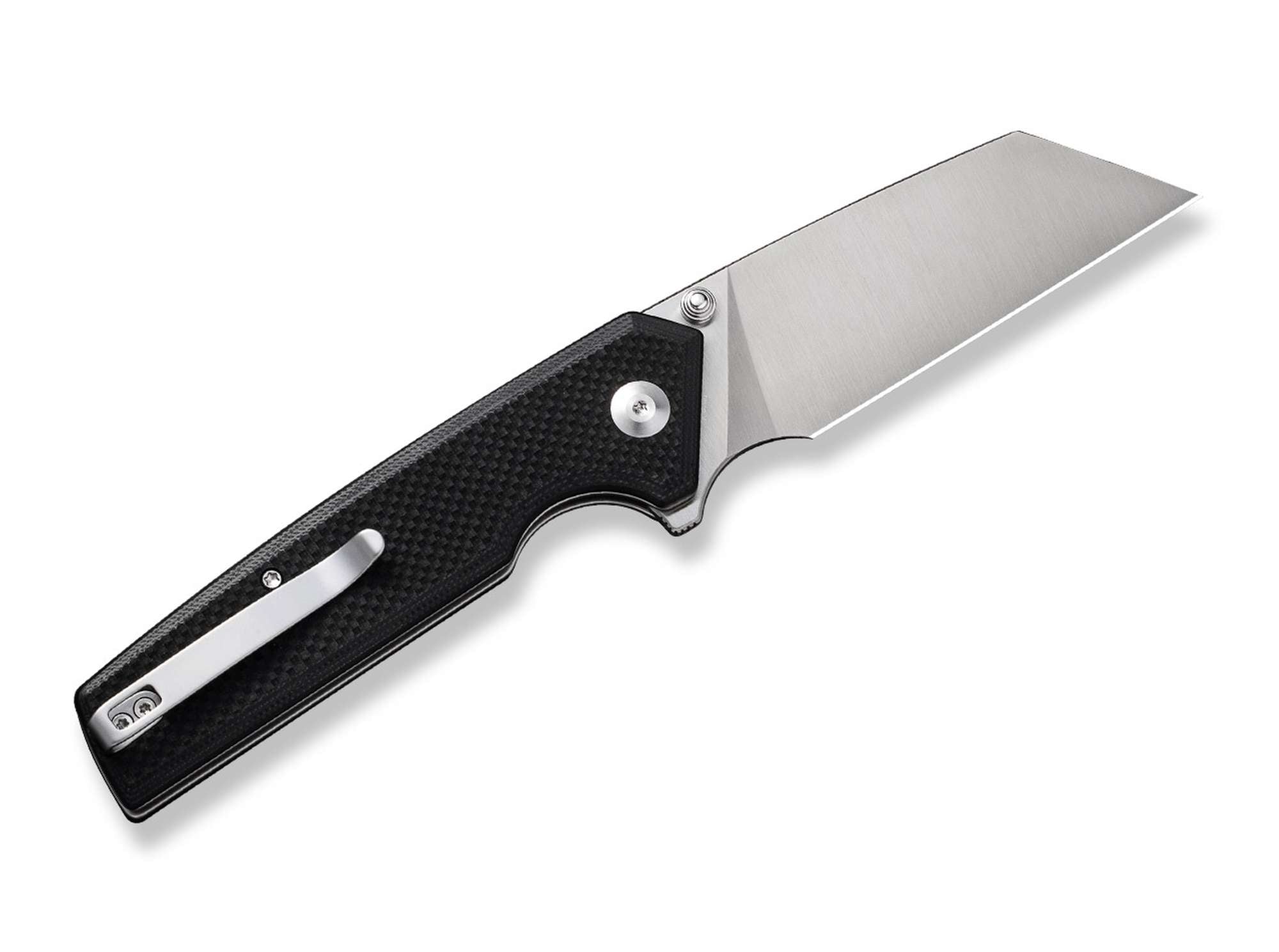 Briceag Amirite G10 Black CIVIVI- Maner G10 Texturat, Sistem Button Lock