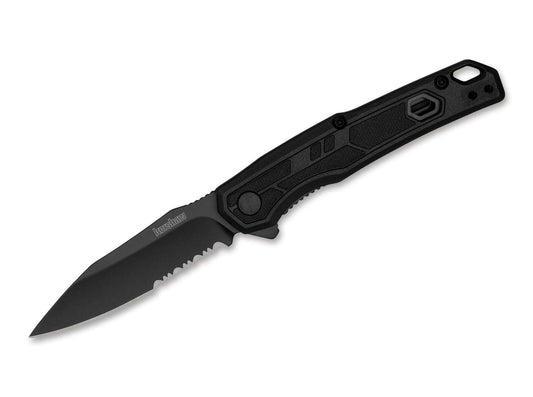 Briceag Appa Black Serrated Kershaw- Deschidere Asistata, Usor si Echilibrat