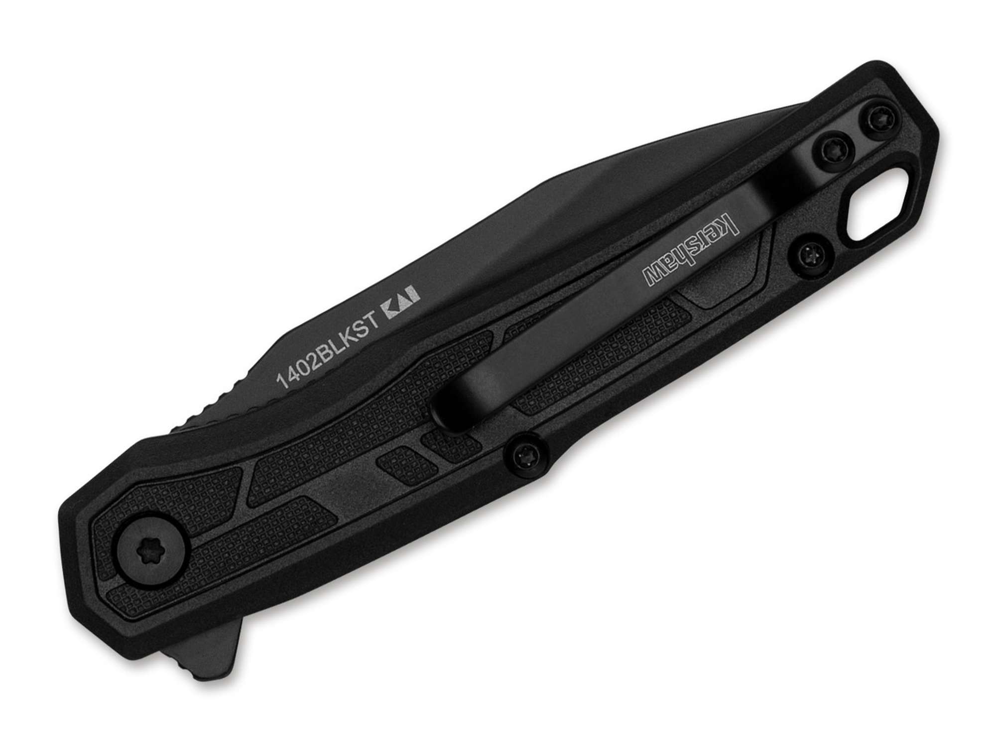 Briceag Appa Black Serrated Kershaw- Deschidere Asistata, Usor si Echilibrat