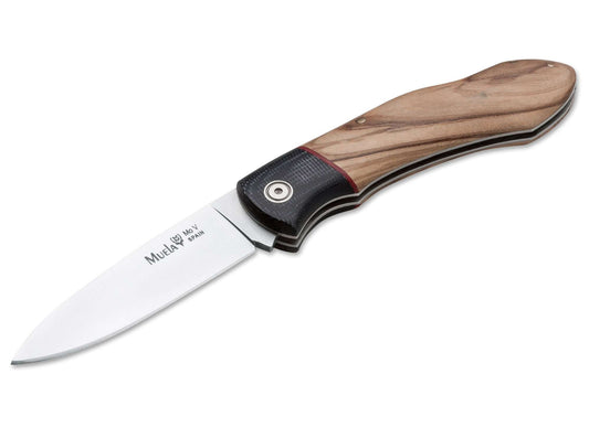 Briceag Artisan Muela- Maner Lemn Maslin, Mecanism Backlock