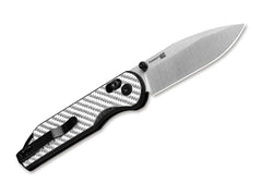 Briceag Assassin Nitro-V G10 CF Silver & Black Kizer- Lama Nitro-V, Maner G10 CF
