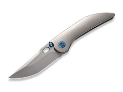 Briceag Attor CPM-20CV Titanium Polished Bead Blasted WE Knife- EDC, Robust