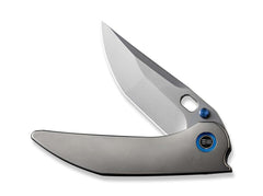 Briceag Attor CPM-20CV Titanium Polished Bead Blasted WE Knife- EDC, Robust