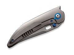 Briceag Attor CPM-20CV Titanium Polished Bead Blasted WE Knife- EDC, Robust