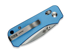 Briceag Baby Banter 2 Nitro-V Aluminum Blue CIVIVI- Crossbar Lock, EDC