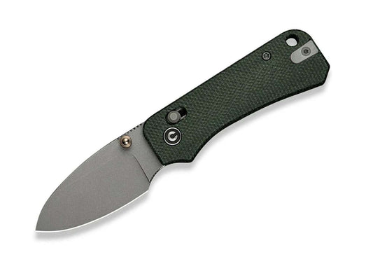 Briceag Baby Banter 2 Nitro-V Micarta Green CIVIVI- Lama Nitro-V, Maner Micarta Verde