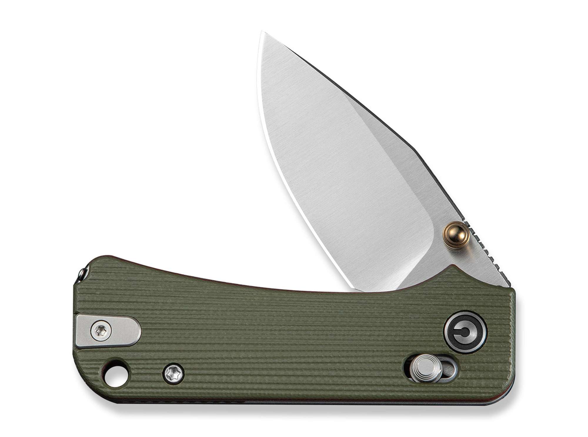 Briceag Baby Banter 2- TG Green & Red G10 CIVIVI- EDC, Fiabil