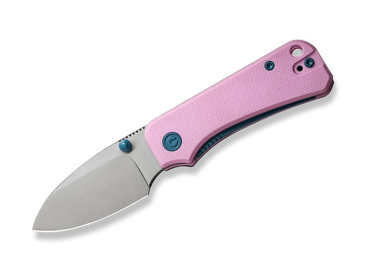 Briceag Baby Banter G10 Pink CIVIVI- Mâner G10 Roz, Lamă Nitro-V