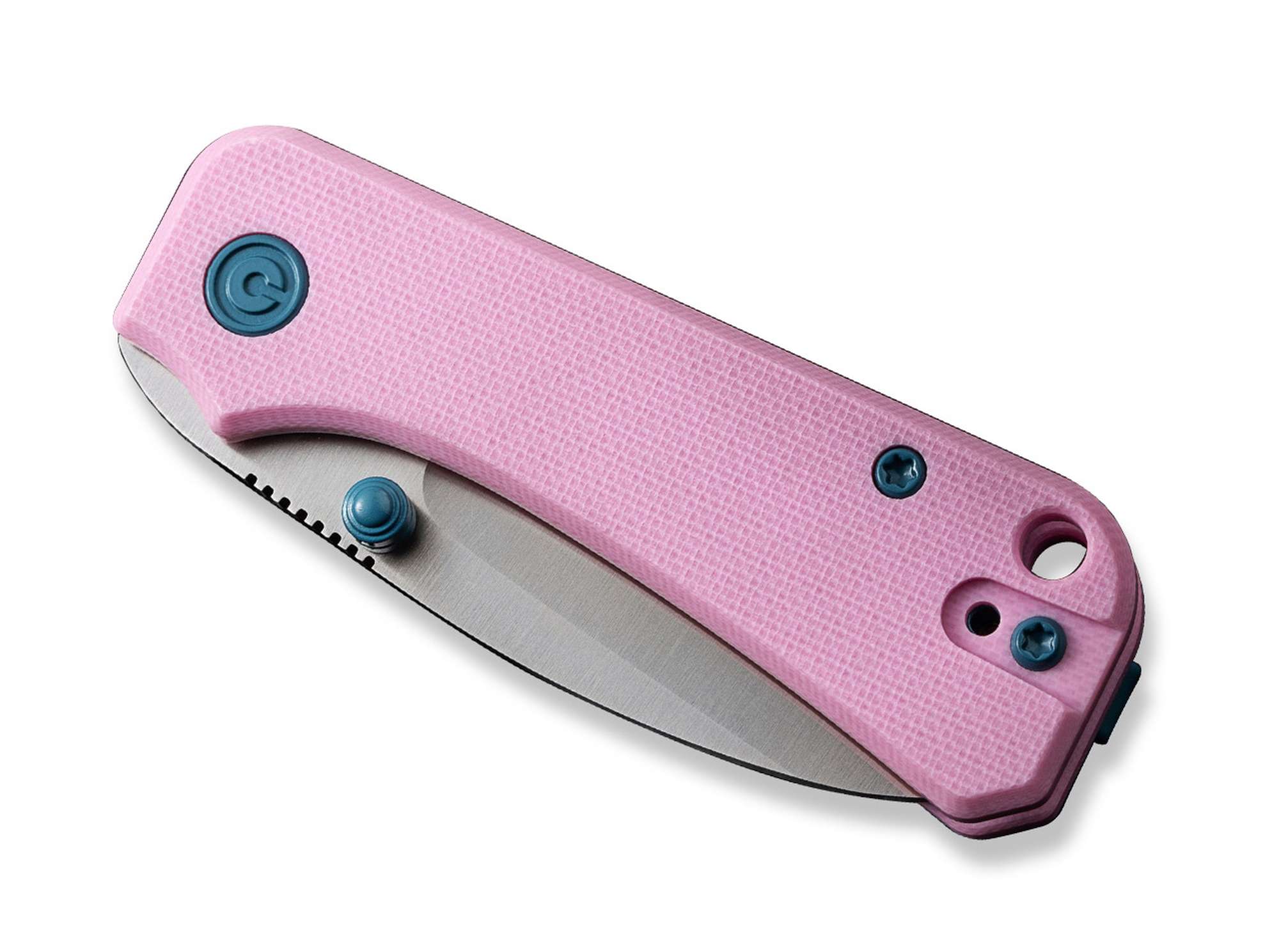Briceag Baby Banter G10 Pink CIVIVI- Mâner G10 Roz, Lamă Nitro-V
