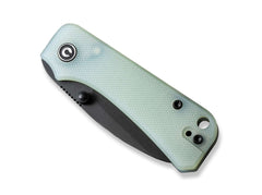 Briceag Baby Banter Nitro-V Natural G10 Black Blade CIVIVI- Lama Black Nitro-V, Maner G10