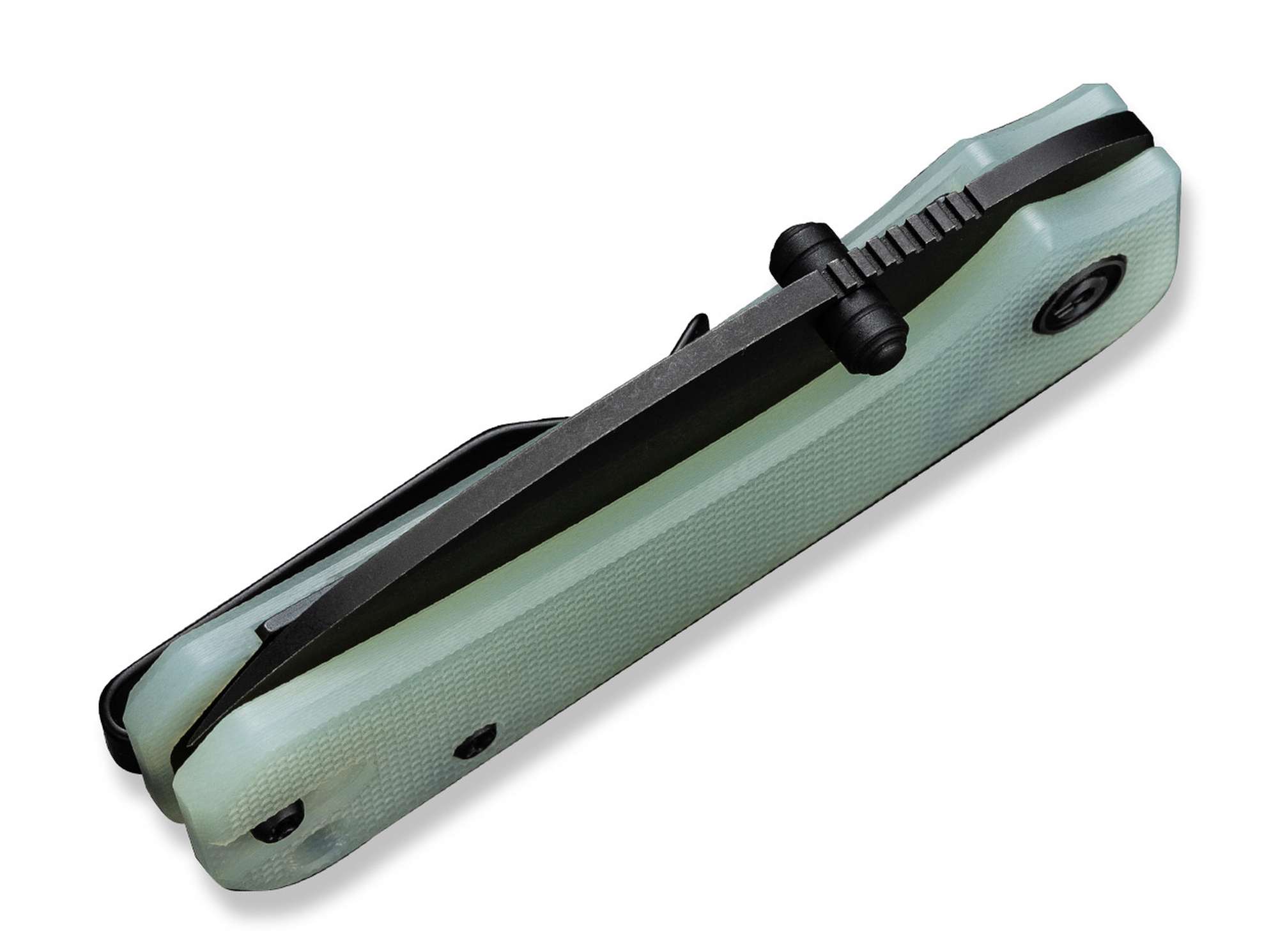Briceag Baby Banter Nitro-V Natural G10 Black Blade CIVIVI- Lama Black Nitro-V, Maner G10